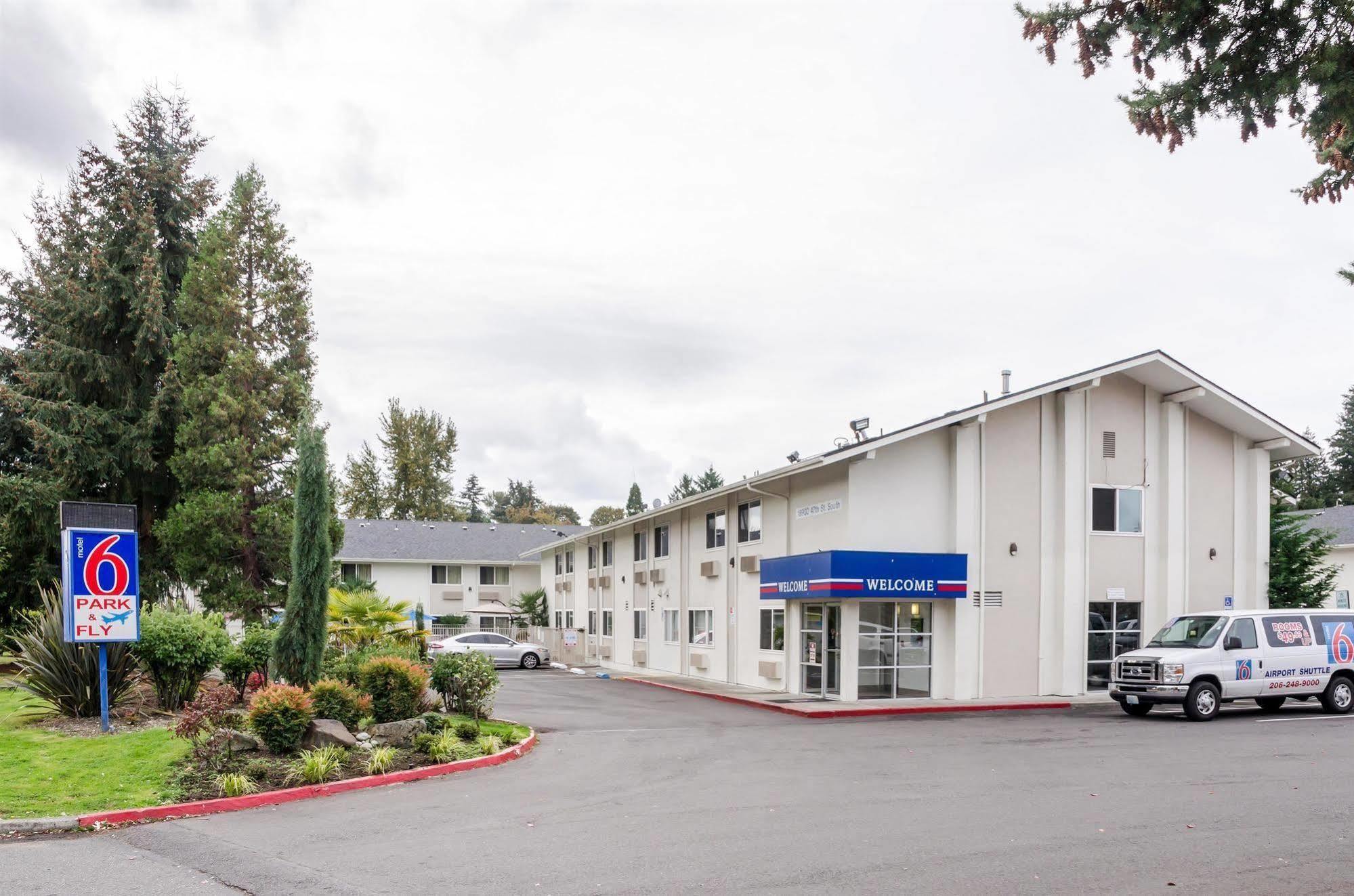 Motel 6-Seattle, Wa - Sea-Tac Airport South シータック エクステリア 写真